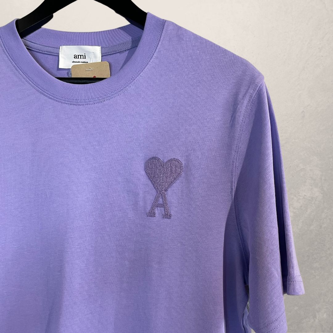 AMI purple t shirt S