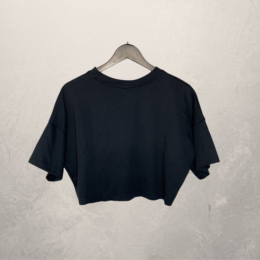 Black	cotton	Zina oversized t-shirt	OS	- by SESE