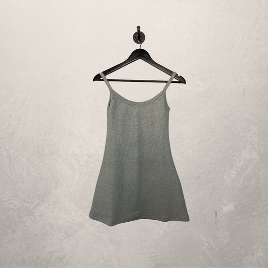 Grey	cotton	SESE dress short	S	- by SESE