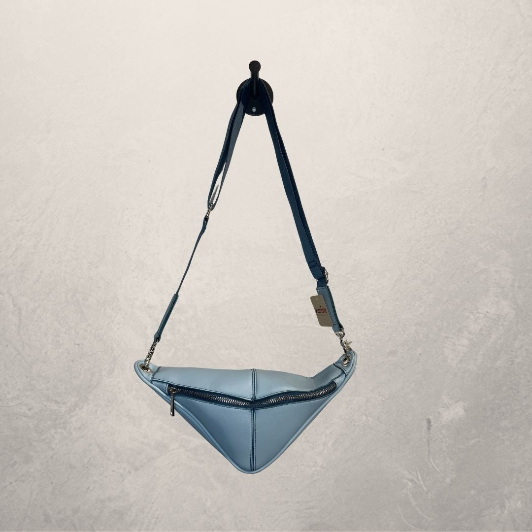 Blue triangle bag OS
