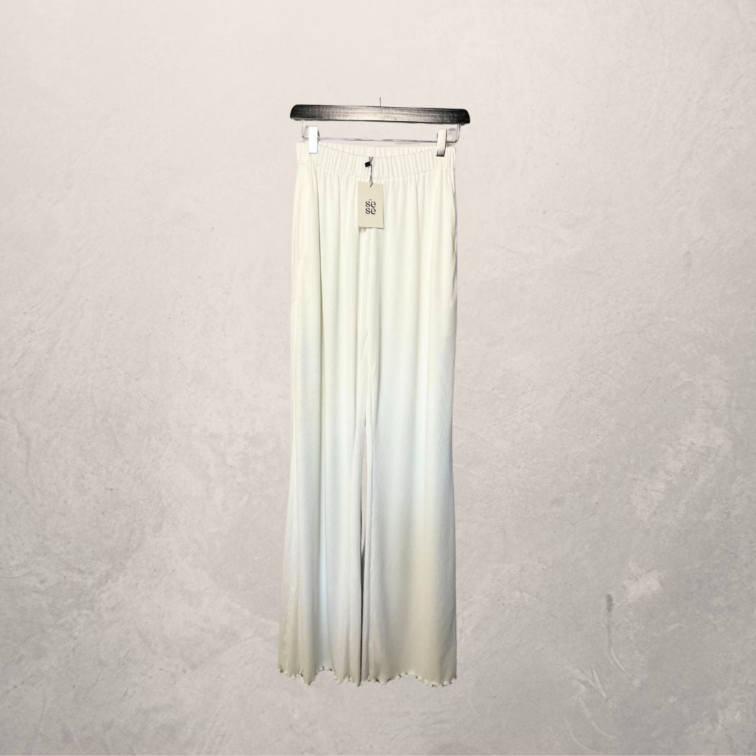 White	viscose / poly	Gina pants	S	- by SESE