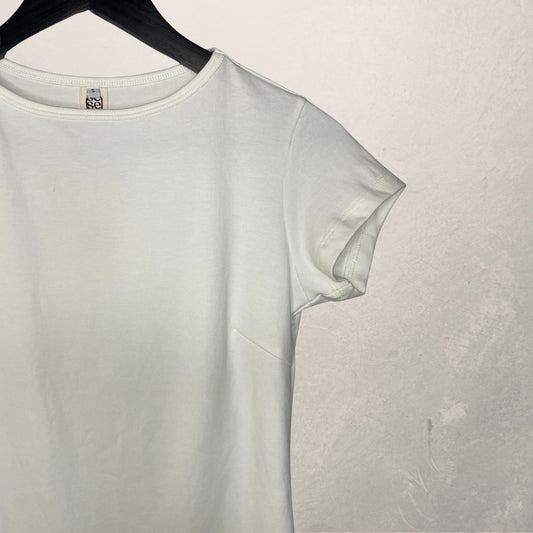 Wit katoenen Zina t-shirt lang S - van SESE