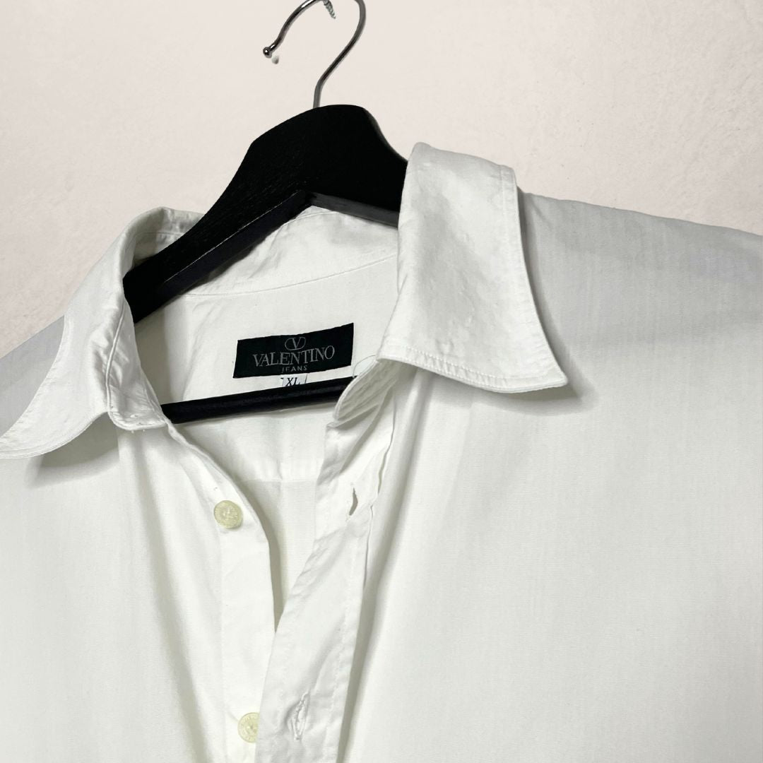 Vintage Valentino white shirt XL