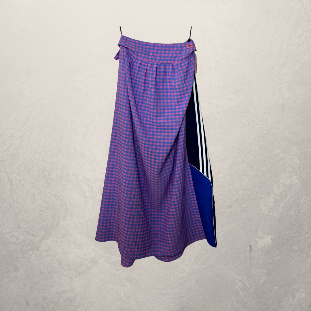 Adidas	Blue/pink	Cotton	Wrap skirt S/M- by	Aida Sans Fin