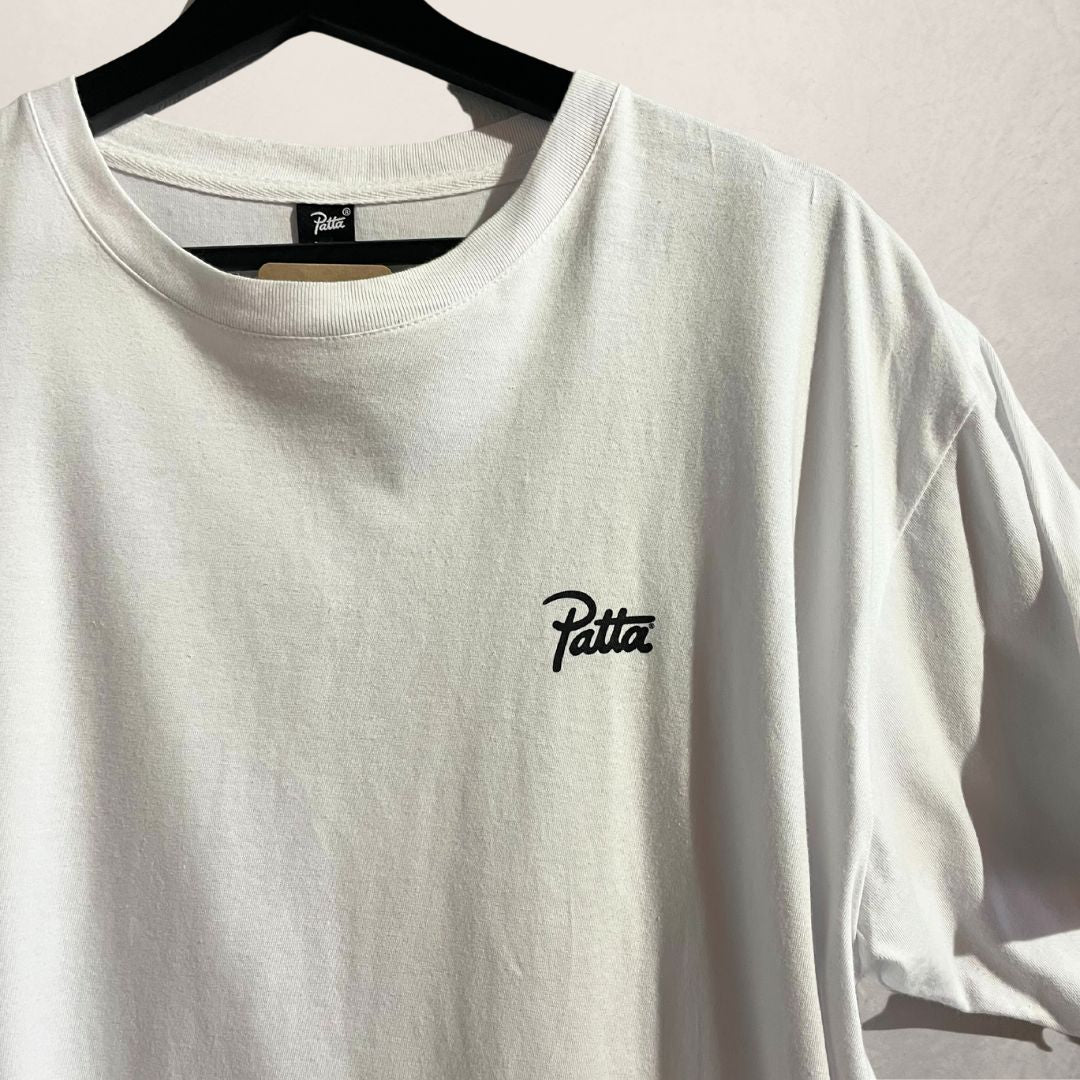 PATTA white special edition tee M