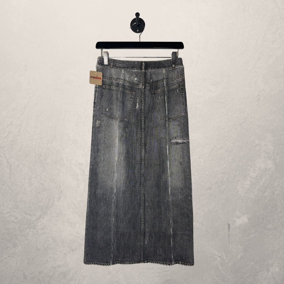 Acne Studios grey cotton skirt M