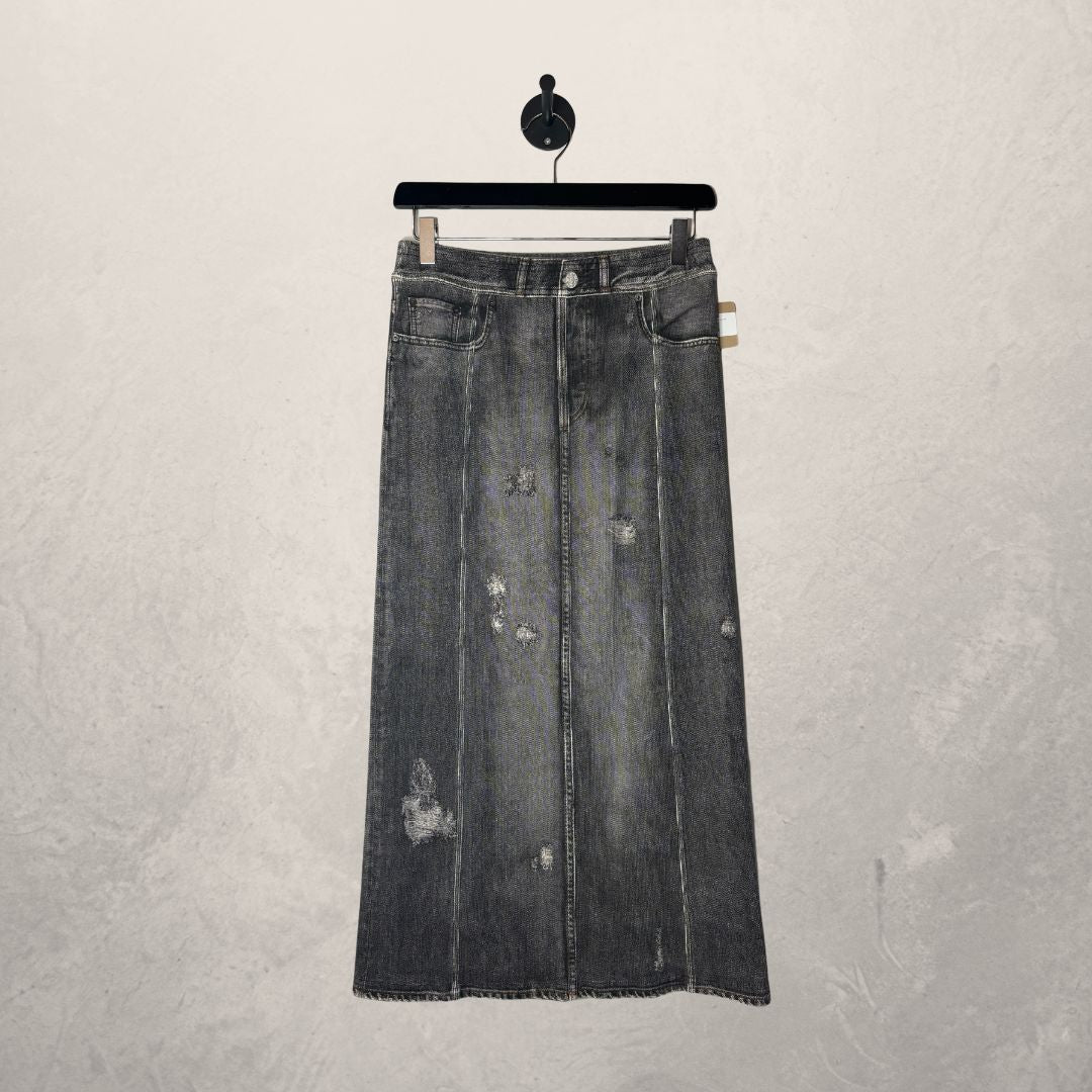 Acne Studios grey cotton skirt M