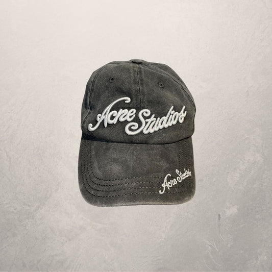 Acne Studios grijze logo pet 58