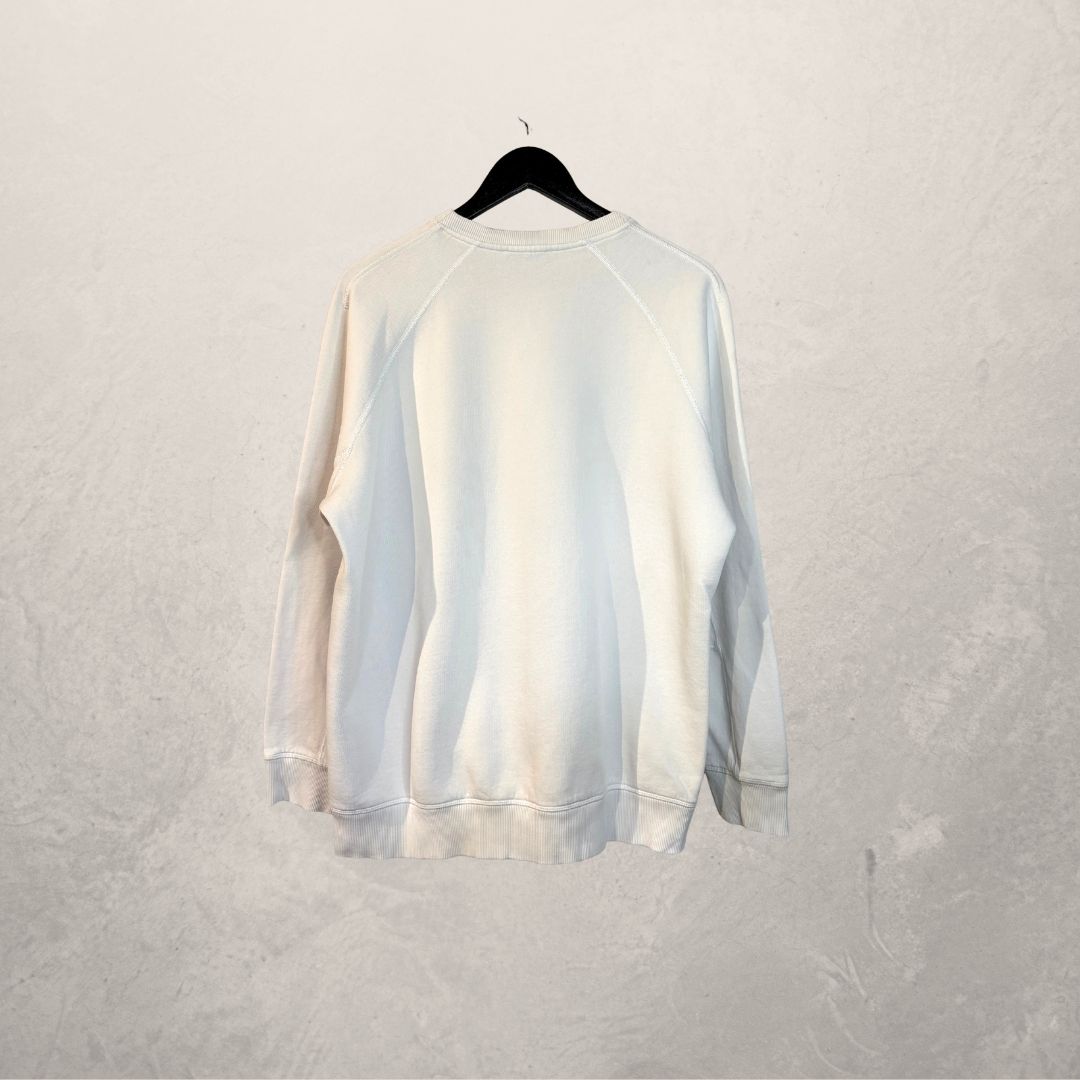 Acne Studios white fleece jumper M/L