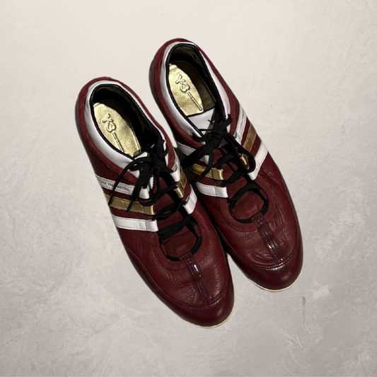 Adidas Y-3 Yohi Yamamoto bordeauxrode bokssneakers 44