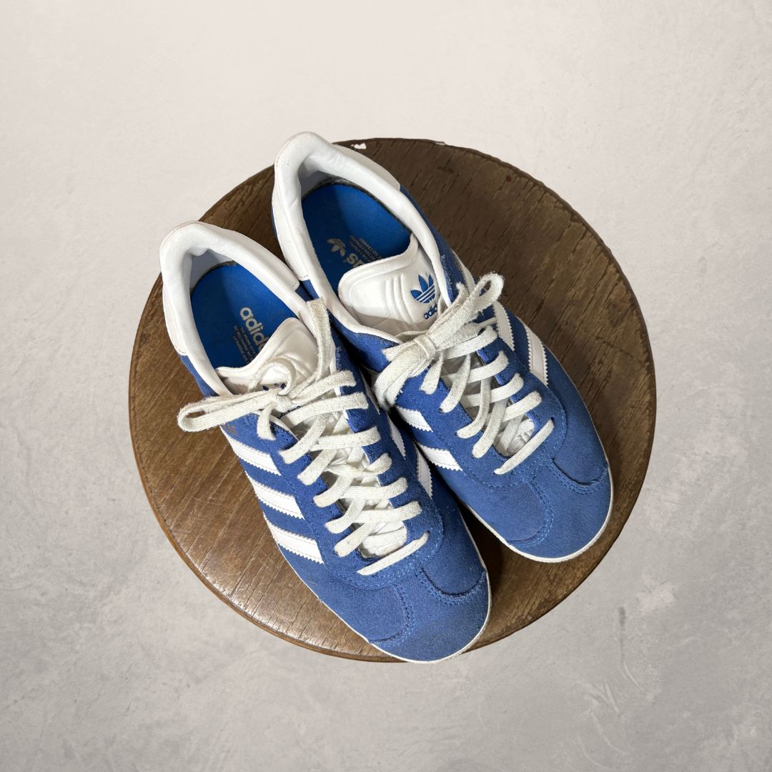 Adidas blue Gazelle sneakers 38