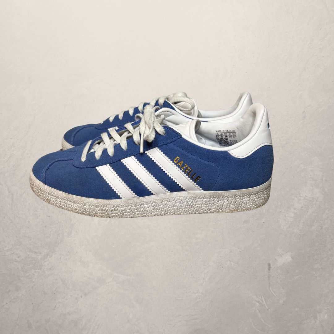 Adidas blue Gazelle sneakers 38