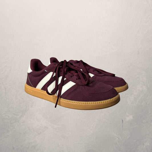 Adidas burgundy sneakers 38