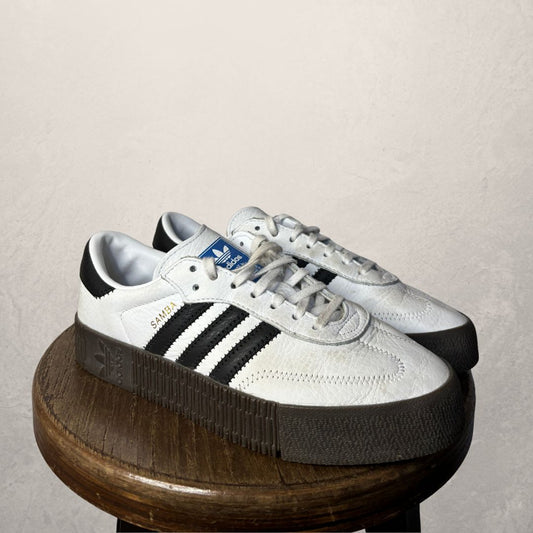 Adidas white sambas 39.5