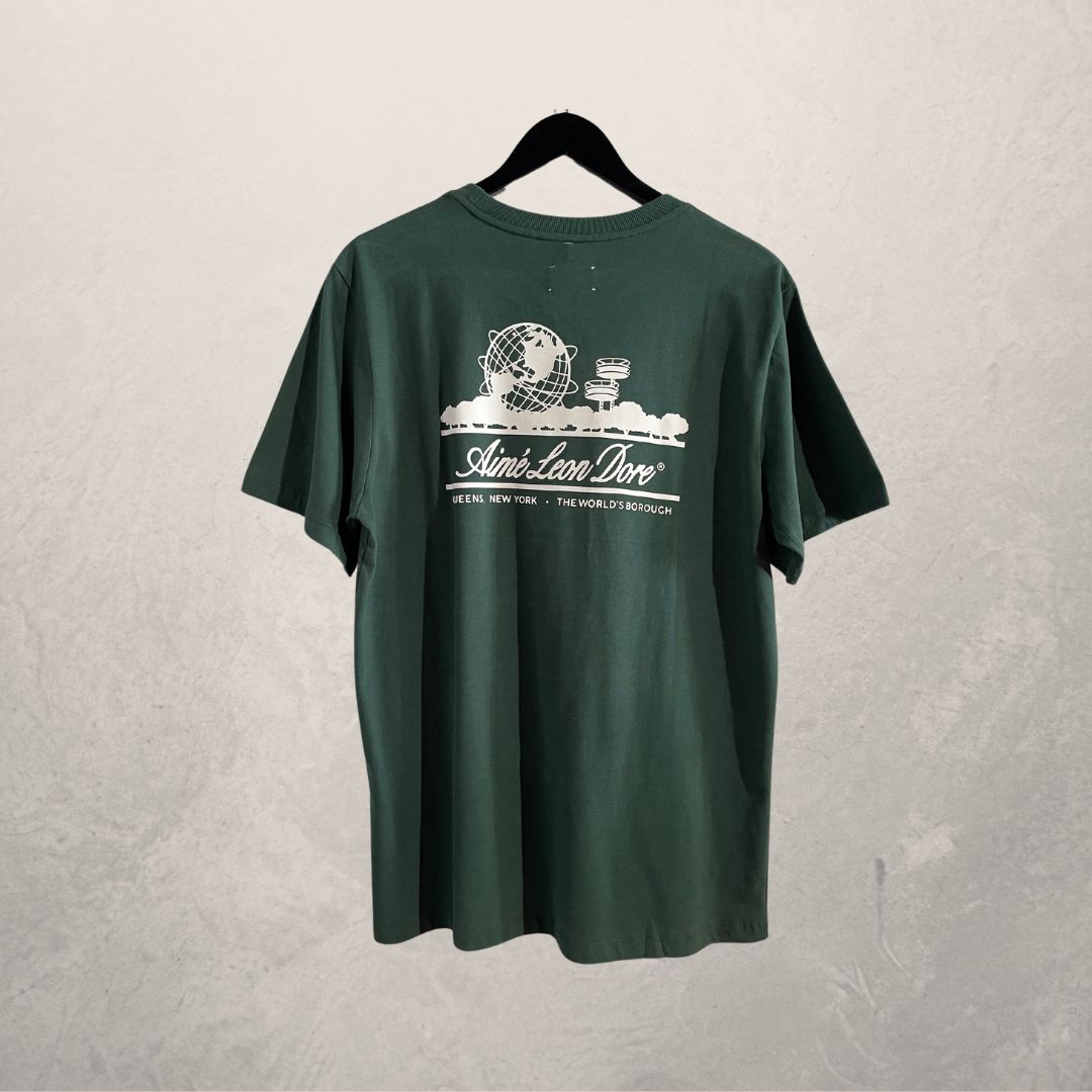 Aime Leon Dore green t shirt L