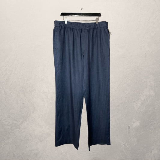 Aime Leon Dore navy 100% linnen trousers XXL