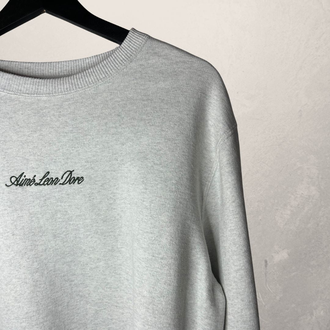 Aime leon dore cotton-jersey sweatshirt M