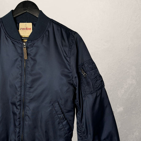 Alpha Industires navy bomber jacket XS