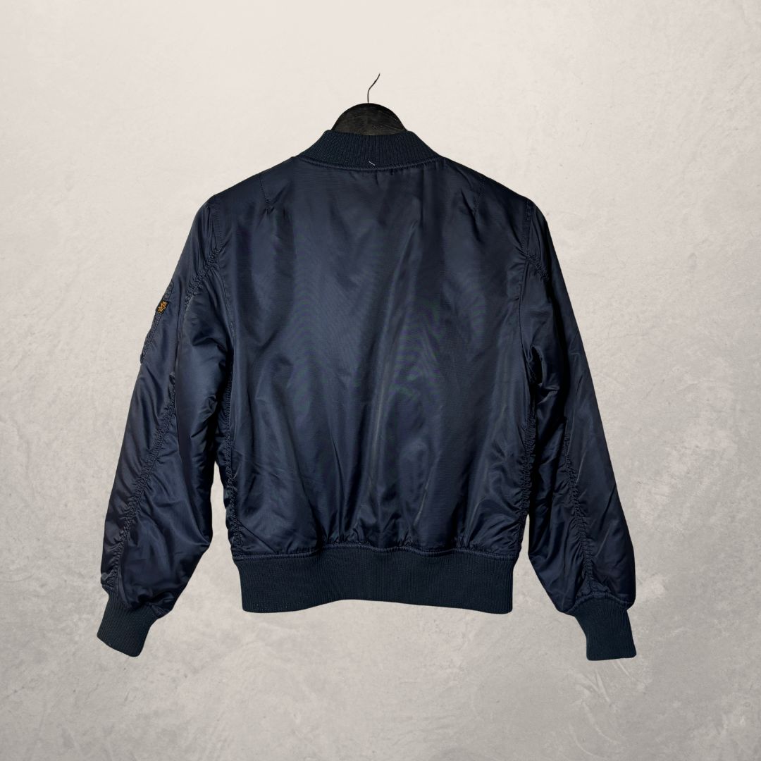 Alpha Industires navy bomber jacket XS