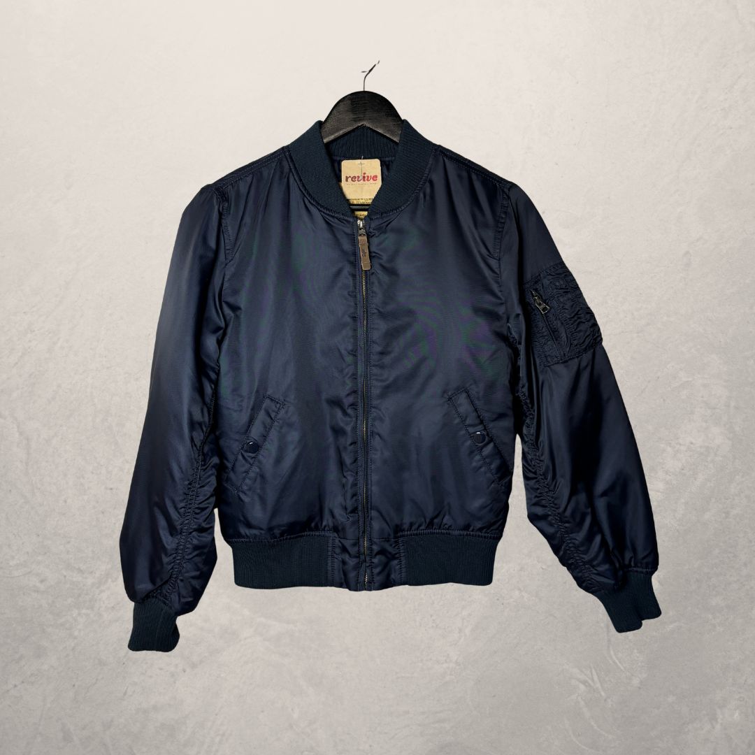 Alpha Industires navy bomber jacket XS