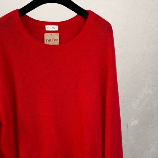 American Vintage red angora jumper XS/S