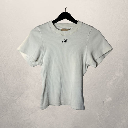 Axel Arigato white logo tee S