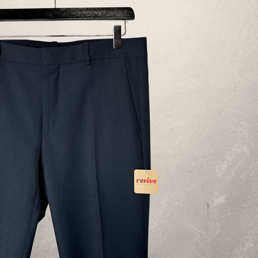 Balenciaga dark blue trousers 48