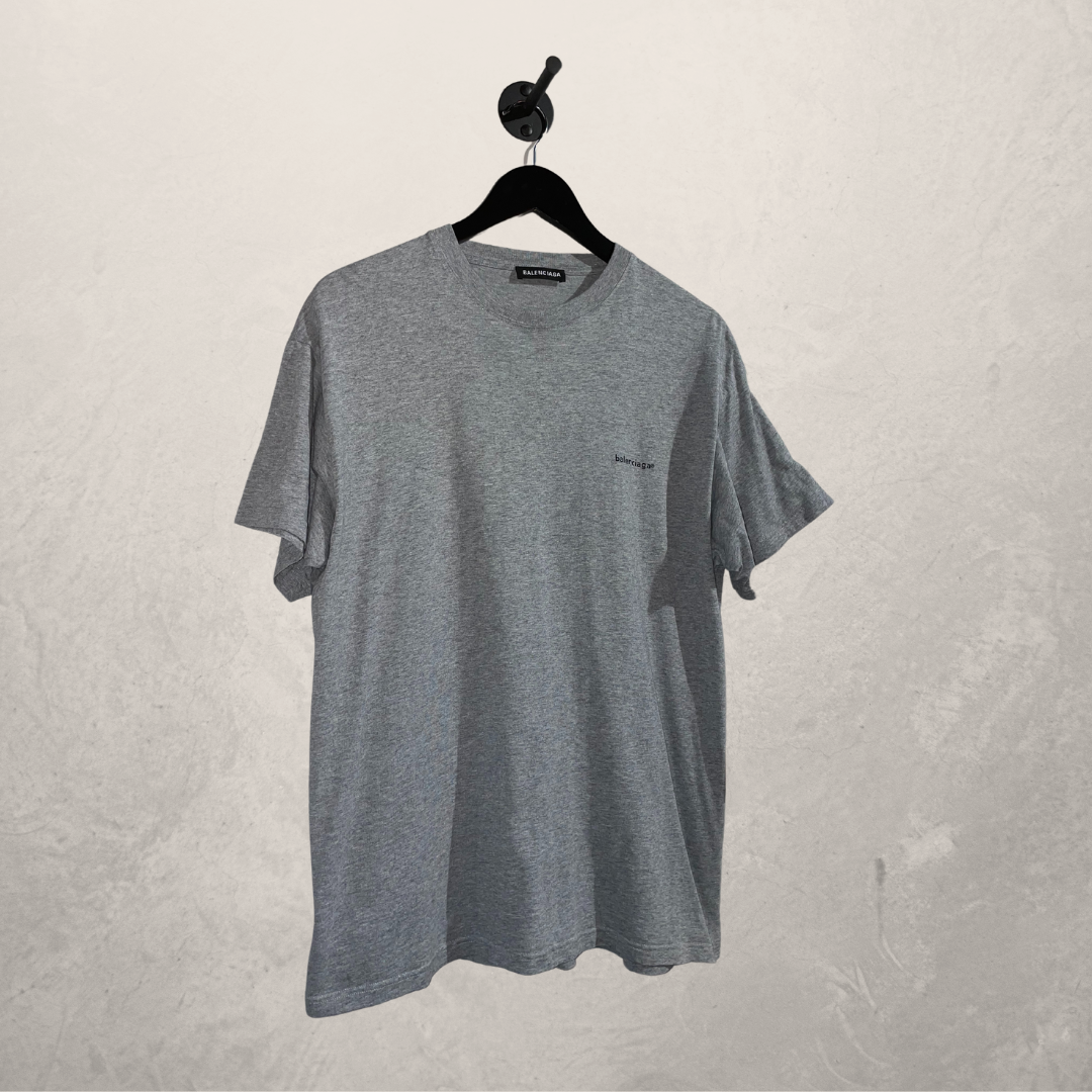 Balenciaga grey heather t shirt S/M