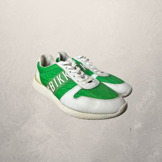 Bikkembergs green/white sneakers 42