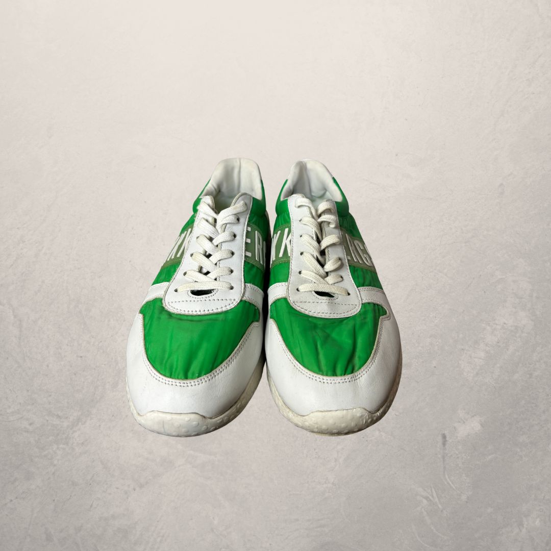 Bikkembergs groen/witte sneakers 42