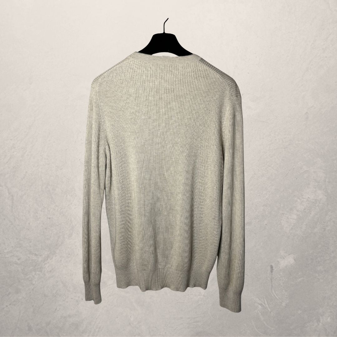 Brunello Cucinelli beige knit jumper M