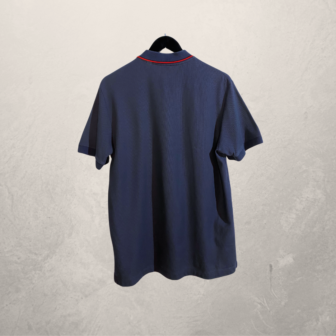 Burberry navy polo shirt M