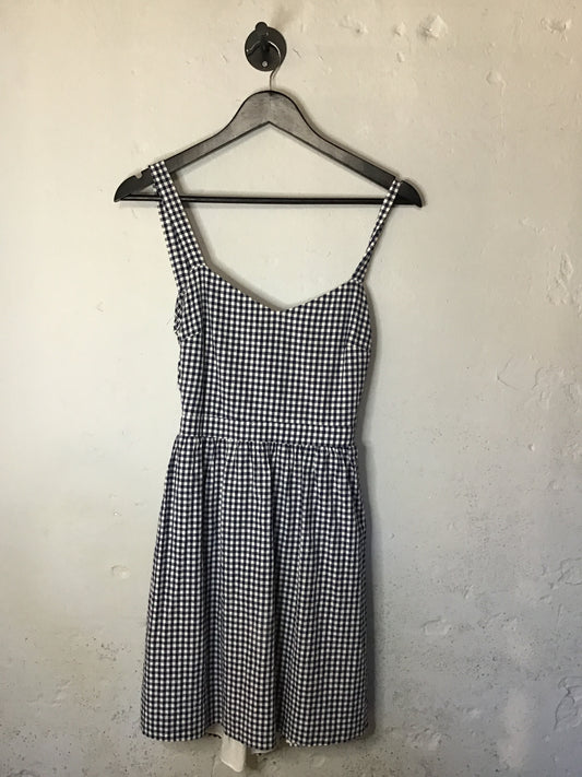 Sezane Blue/White Checkered dress 36