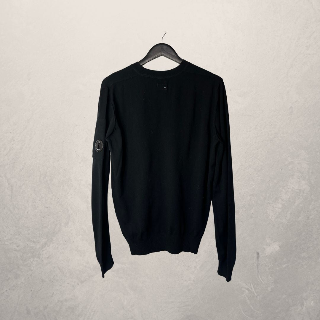 CP Company black wool jumper L