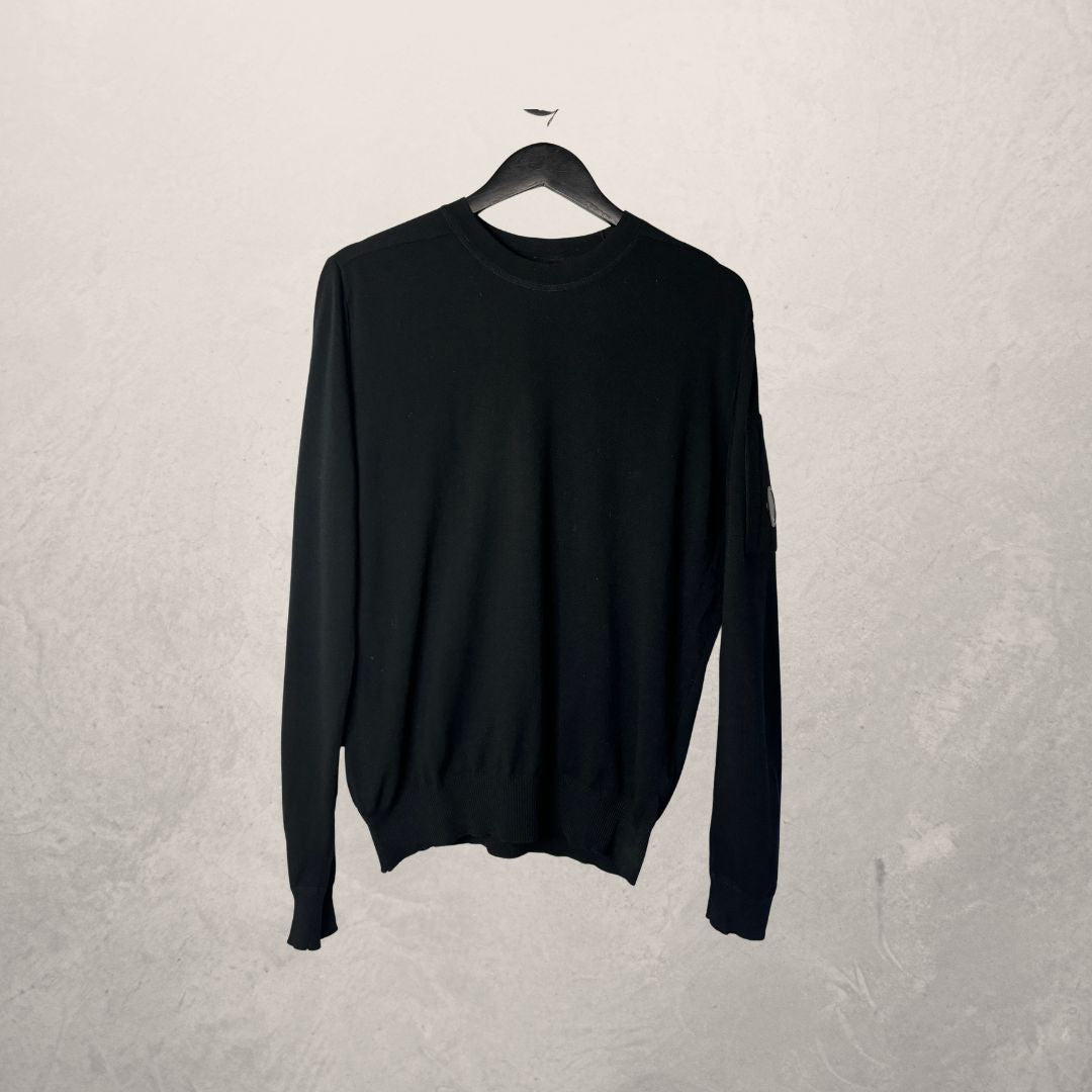 CP Company black wool jumper L