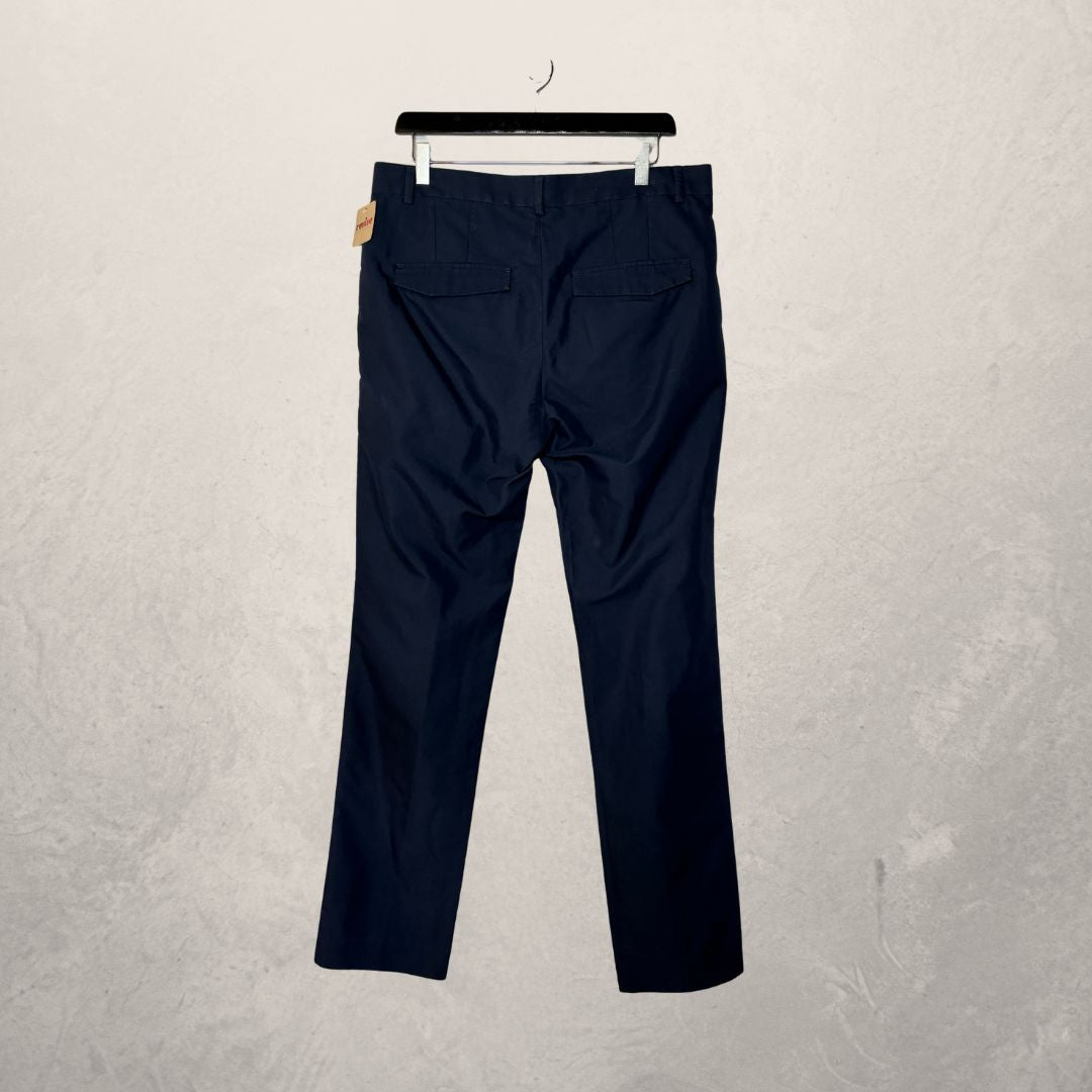 Calvin Klein navy slim fit trousers 32