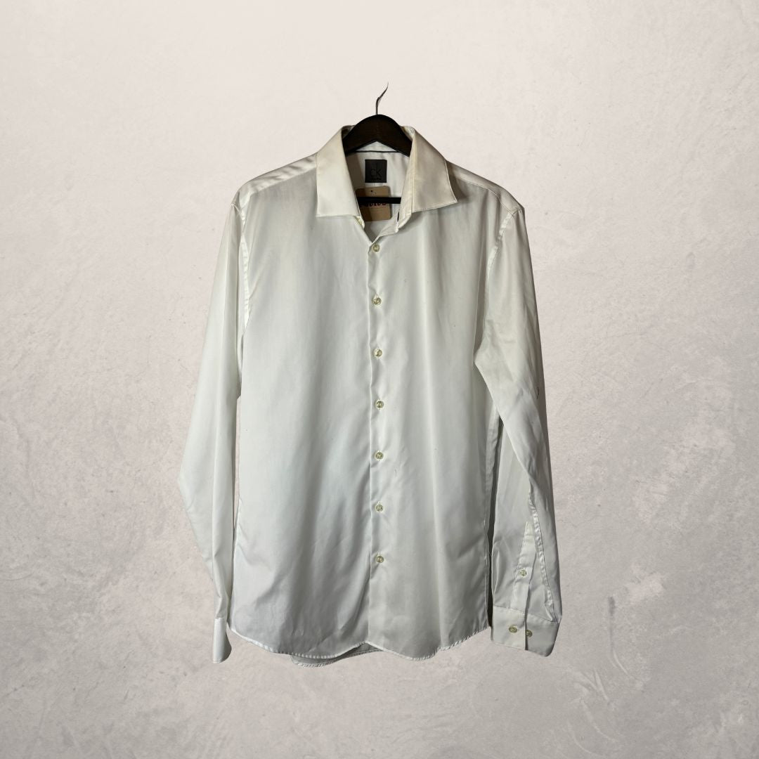 Calvin Klein white shirt S