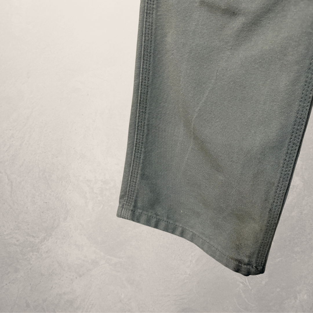 Carhartt WIP grijs/groene cargobroek 29x32