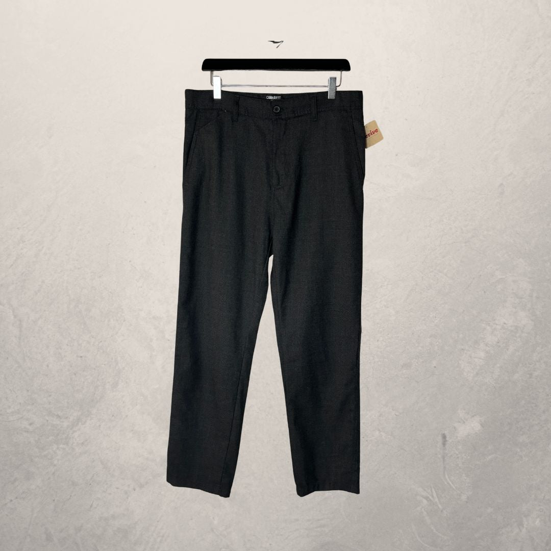 Carhartt WIP grey wool trousers 31