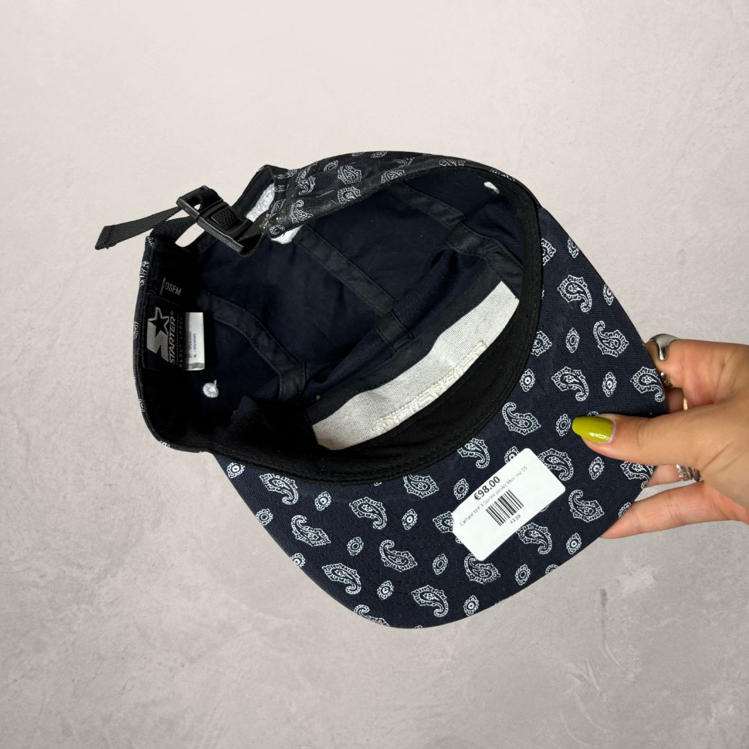 Carhartt WIP X Starter paisley blue cap OS