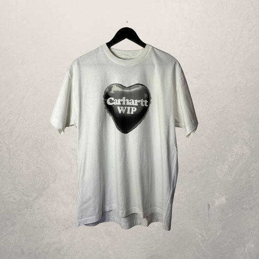 Carhartt white graphic tee M