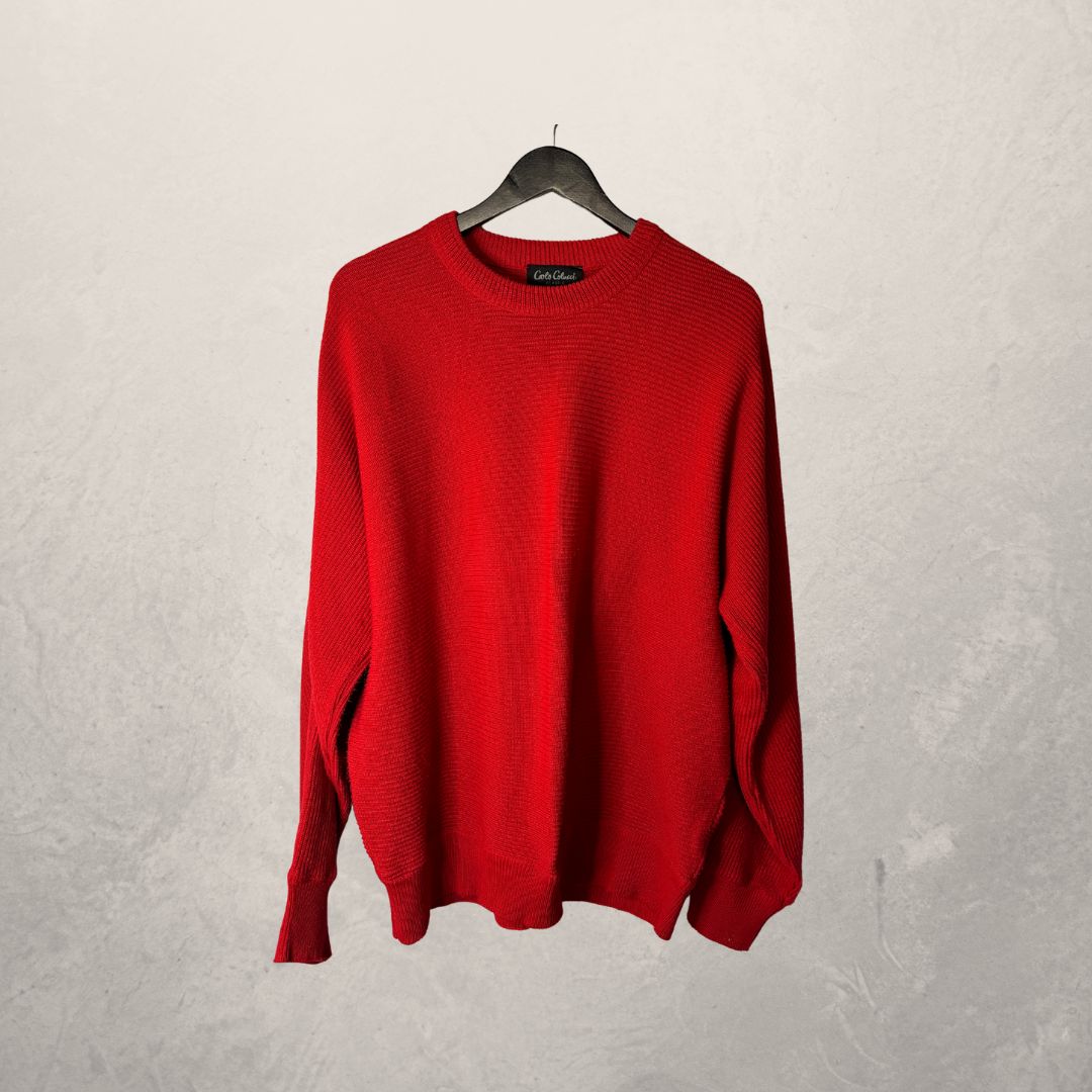 Carlo Colucci red jumper XL