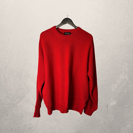 Carlo Colucci red jumper XL