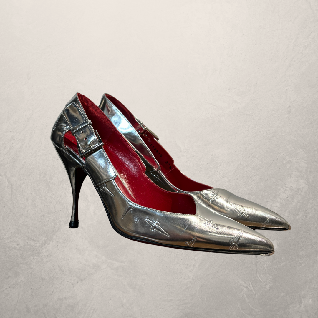 Cesare Pacciotti zilveren zwaard reliëf hakken 37,5