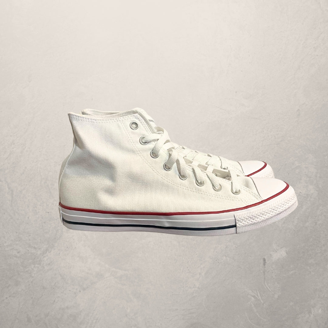 Converse All Stars White hi tops 44