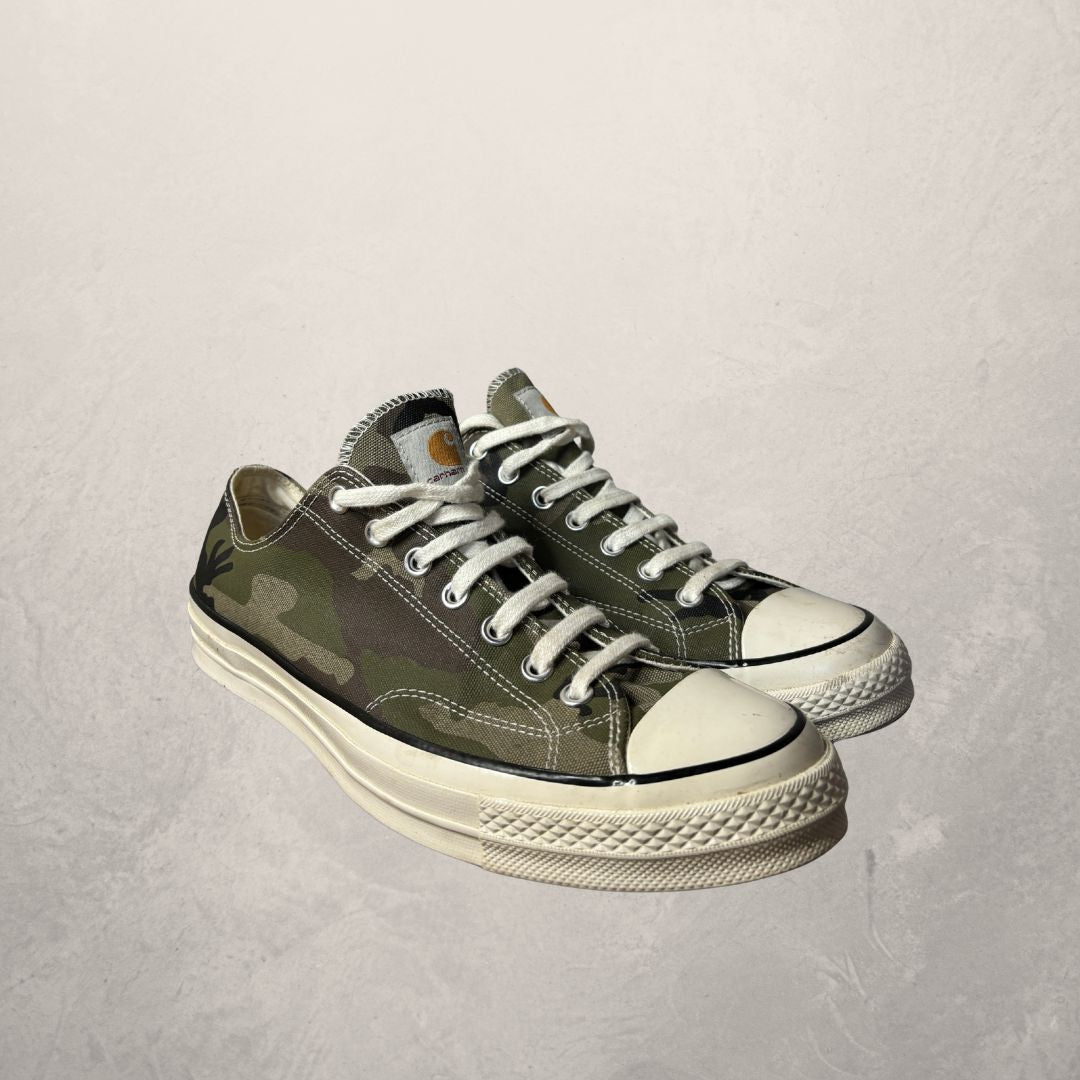 Converse x Carhartt green camo all stars 45