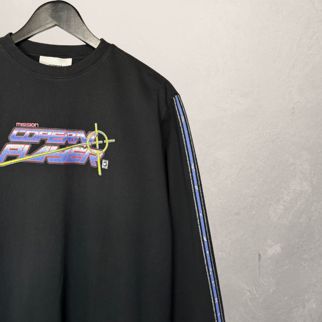 Coperni zwart graphic longsleeve L