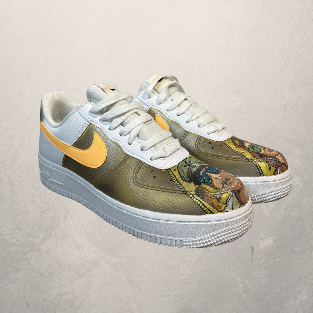 Custom Pilot painted Nike AM sneakers 40- by @M.a.r.r.art