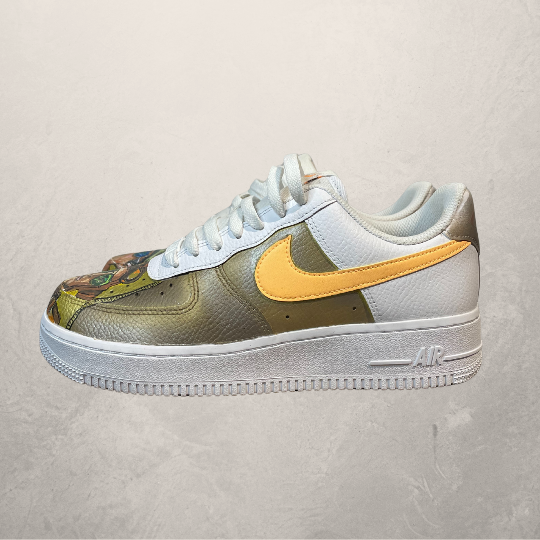 Custom Pilot painted Nike AM sneakers 40- by @M.a.r.r.art