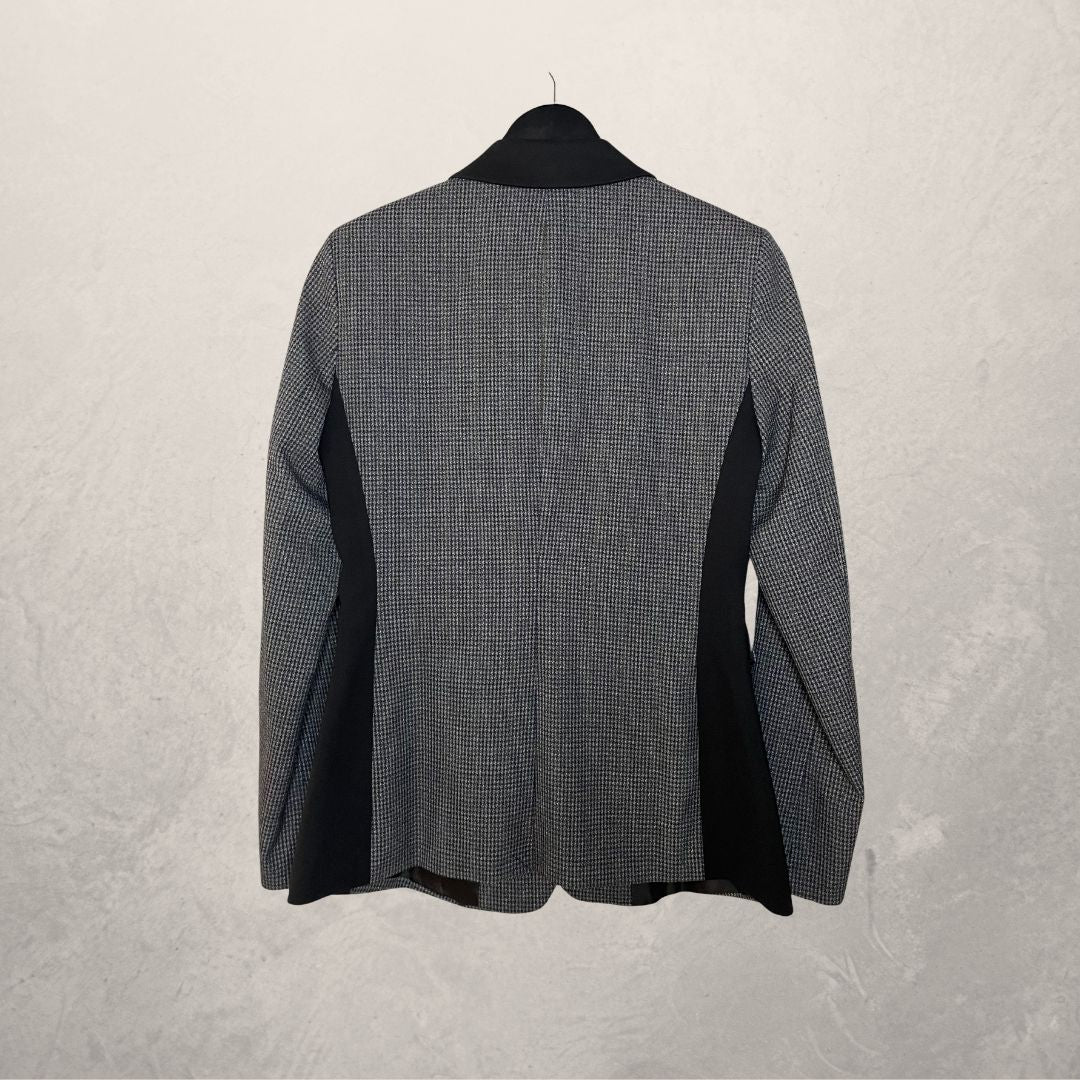DKNY grey check blazer S